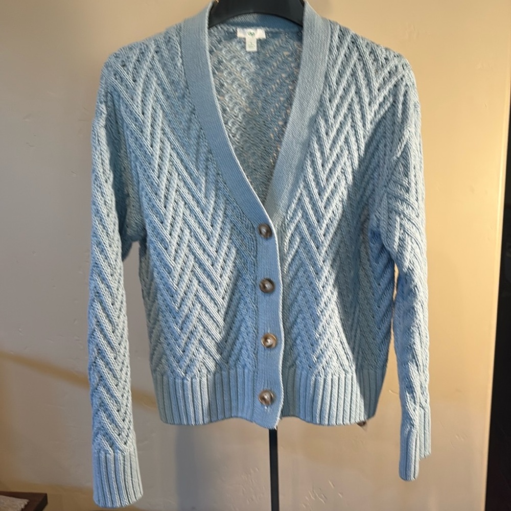 Dip Long Sleeve Cardigan